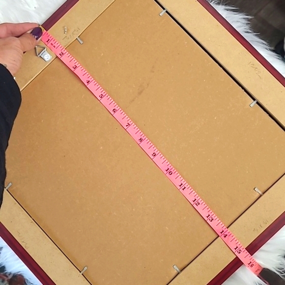 Mahogany Framed Glass English Bull Dog Pup Puppy Poker Gambling Vegas Cowboy Art - Picture 16 of 16